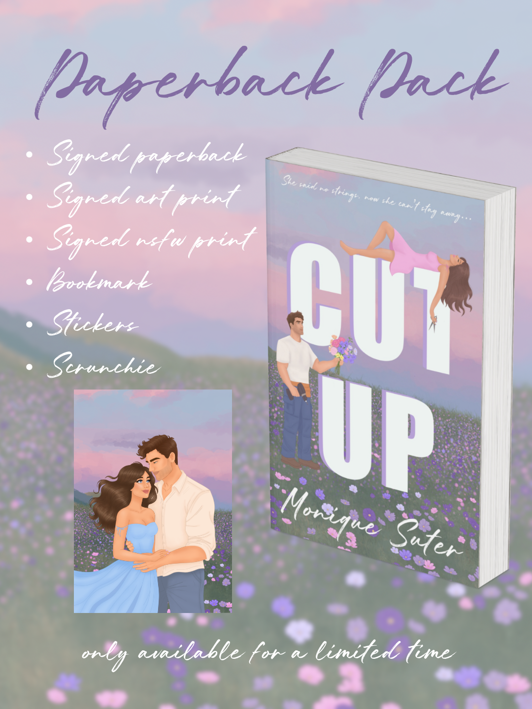 Cut up signed paperback pack