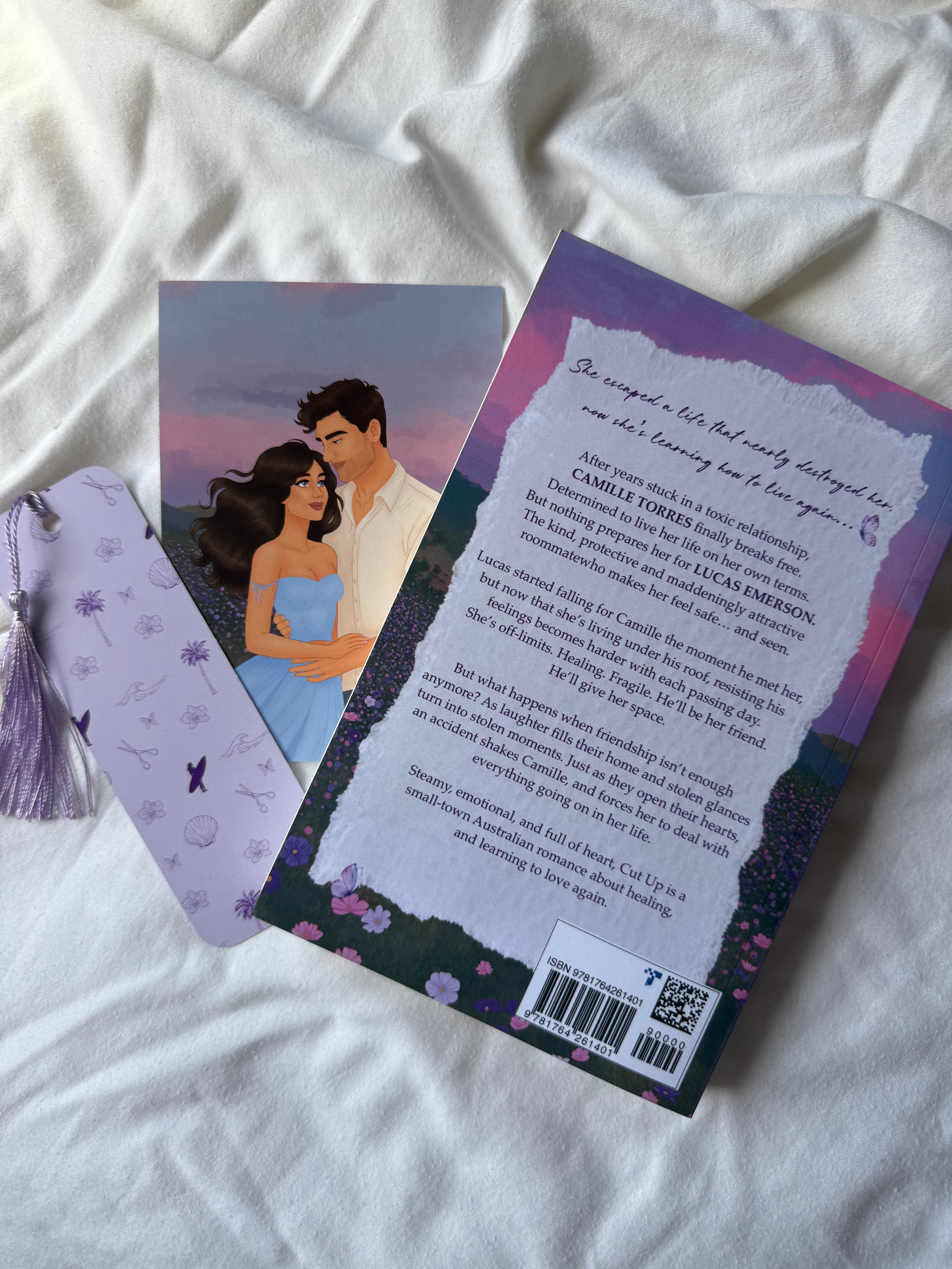 Cut up signed paperback pack