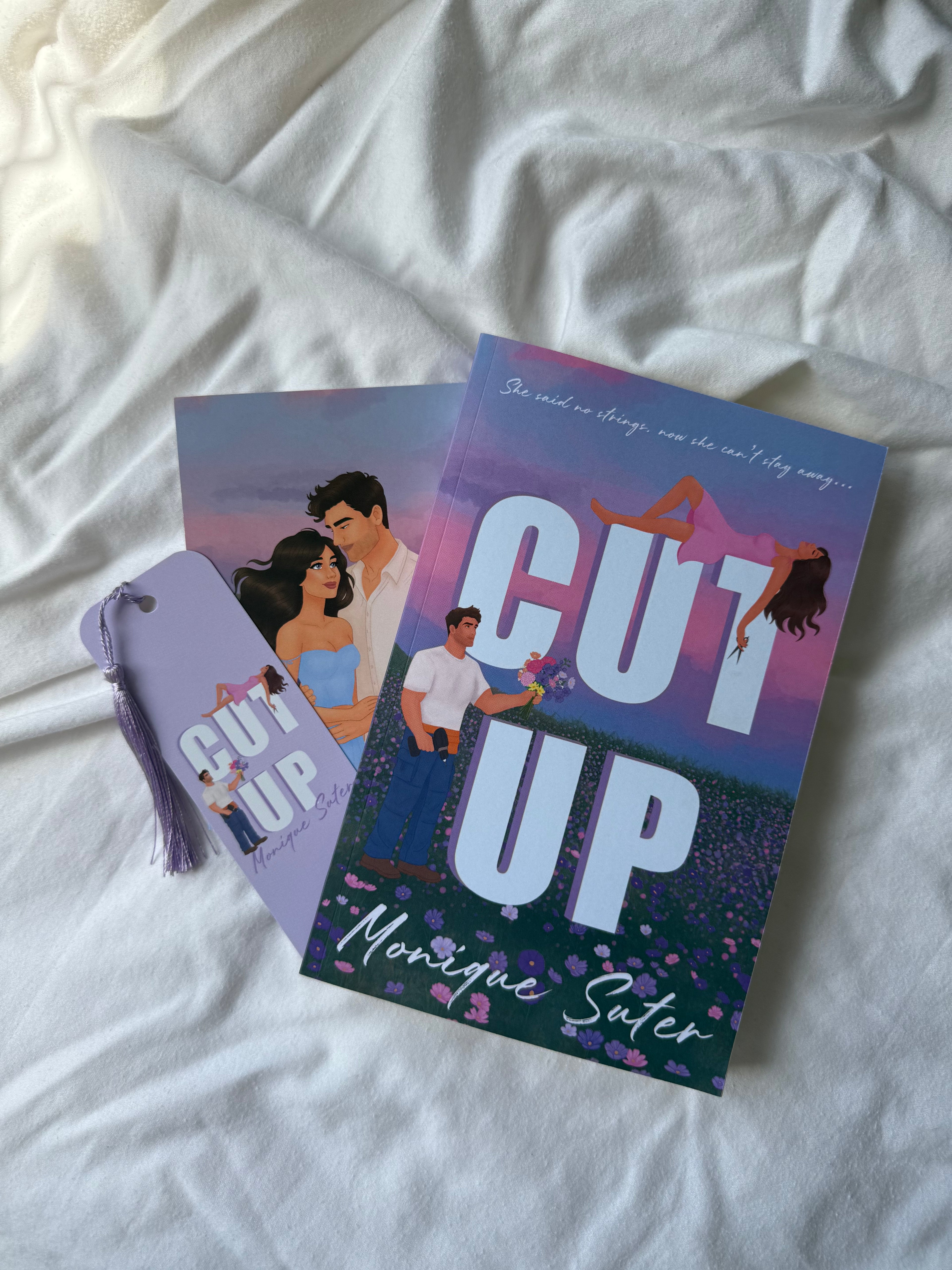 Cut up signed paperback pack