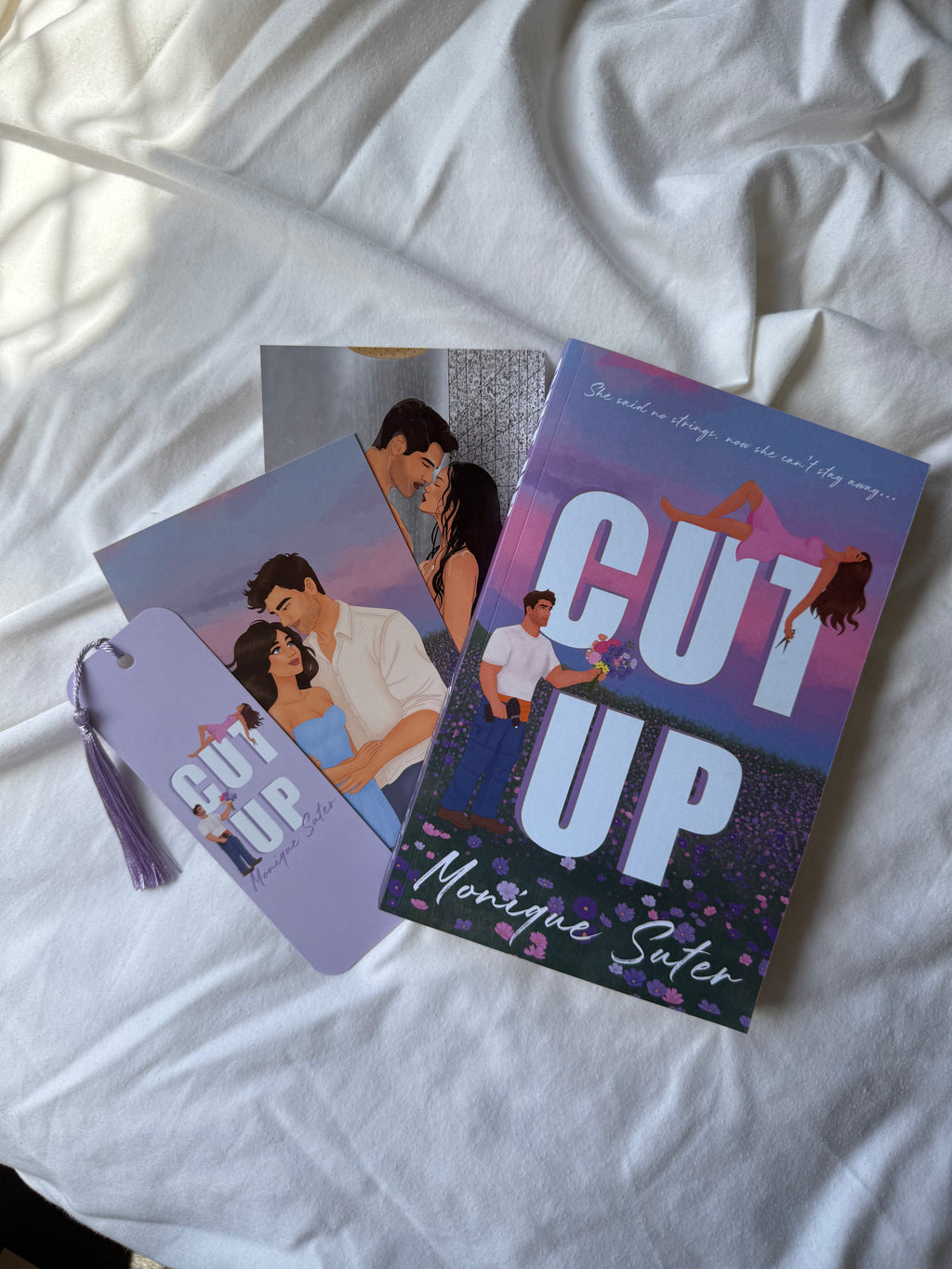 Cut up signed paperback pack