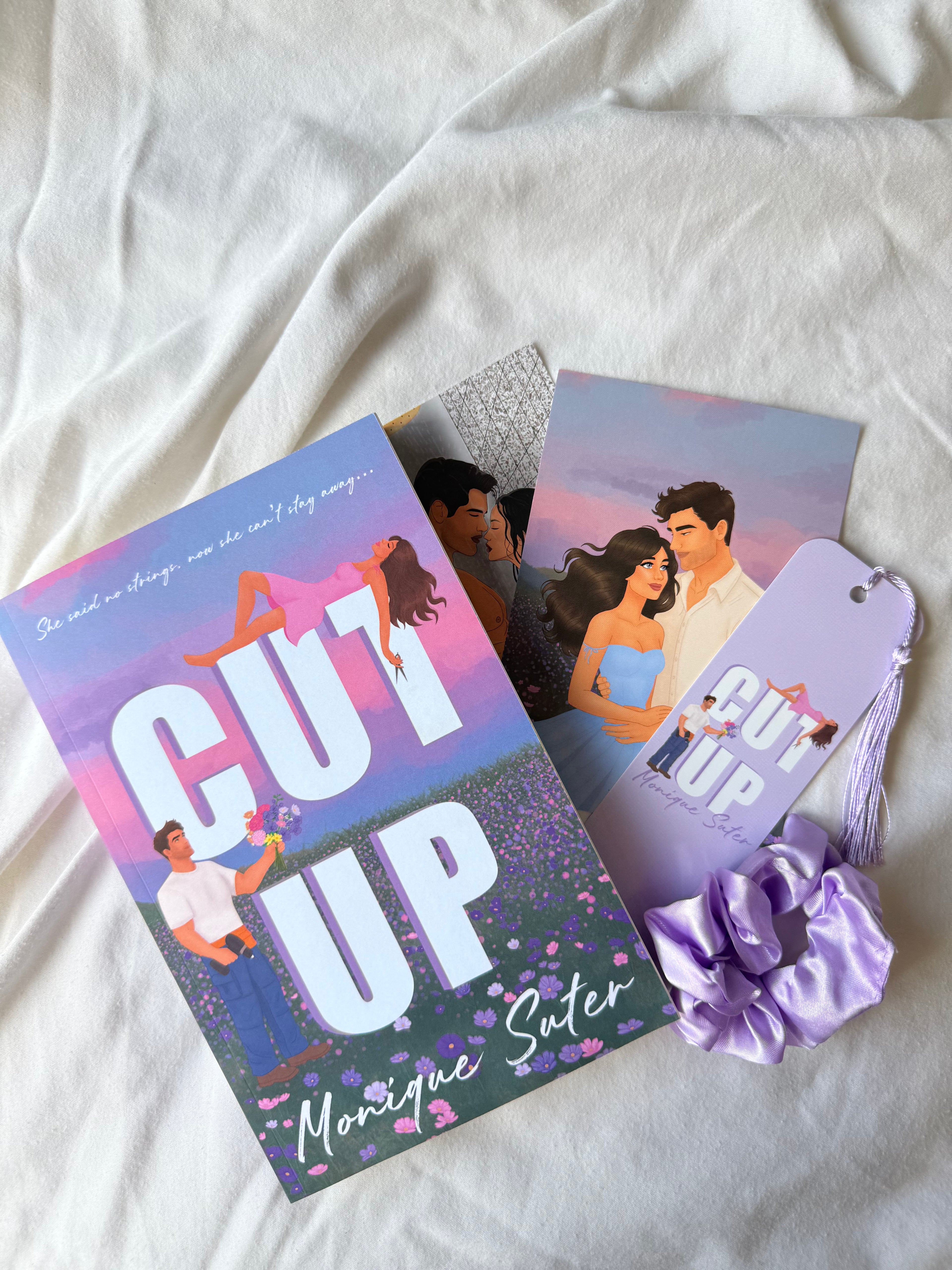 Cut up signed paperback pack
